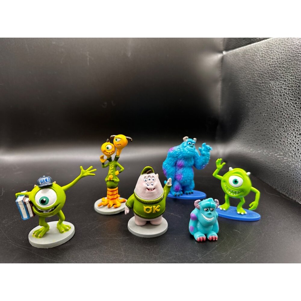 Disney Pixar Monsters Inc University Figures Lot‎ of 6